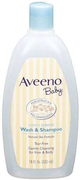 Aveeno Baby Wash & Shampoo, 18-Fluid Ounces Bottle