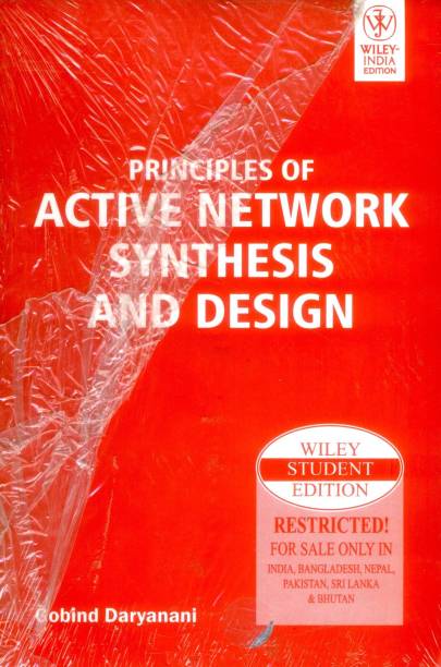 Principles of Active Network Synthesis and Design