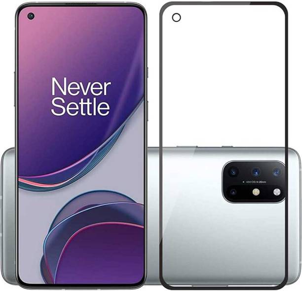 VYOMA Edge To Edge Tempered Glass for OnePlus 8T, OnePlus 9, OnePlus 9R