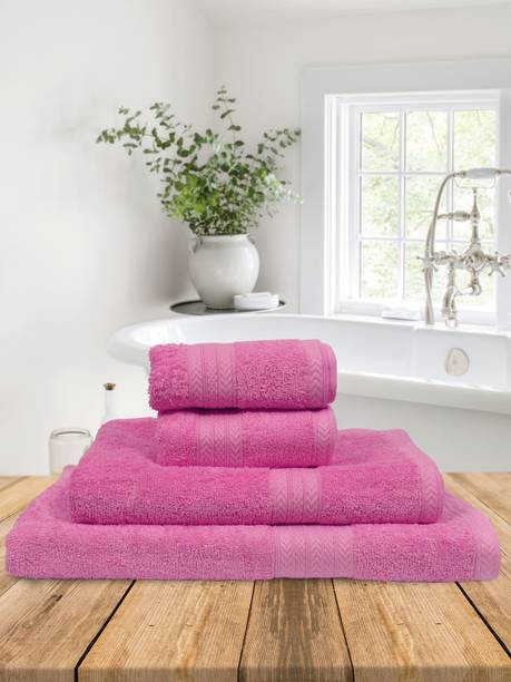 Bombay Dyeing Cotton 450 GSM Bath Towel Set
