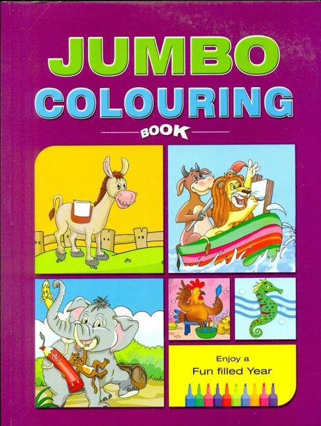 Jumbo Colouring Book