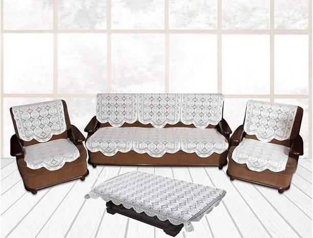 croox Cotton Floral 3 Seater Sofa Cover
