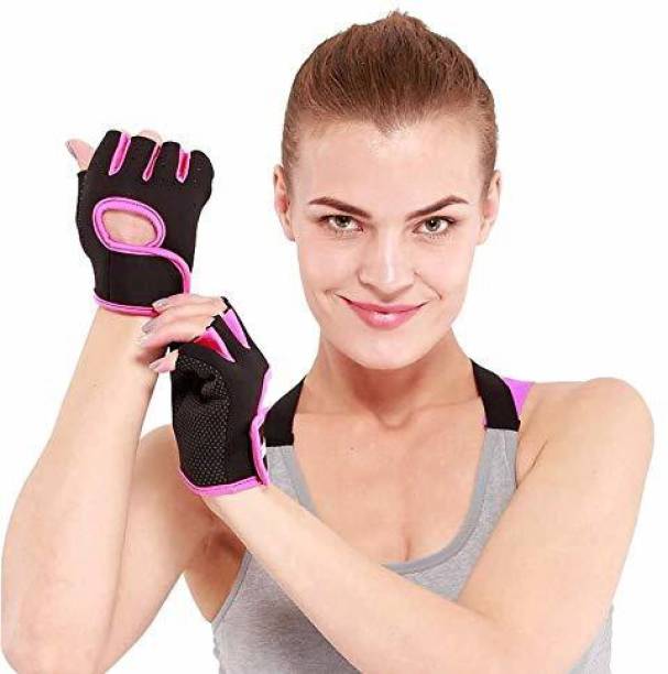 SERVEUTTAM Gym Gloves for Women Workout - Weightlifting Gloves for Extra Palm Thickness Gym & Fitness Gloves