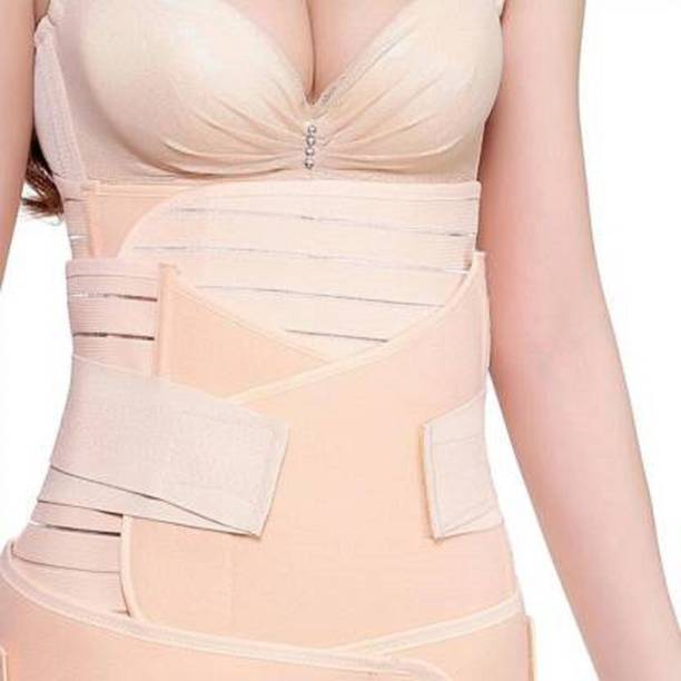 TANISHKA EXPORT 3 IN 1 Postpartum Support Recovery Belly Wrap Able Waist Pelvis Belt Abdominal Belt