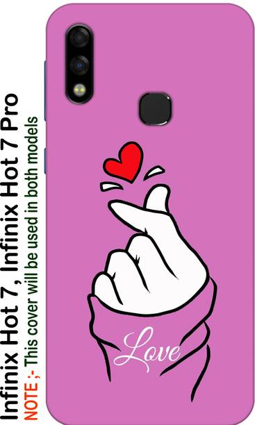 PINKLAND Back Cover for Infinix Hot 7