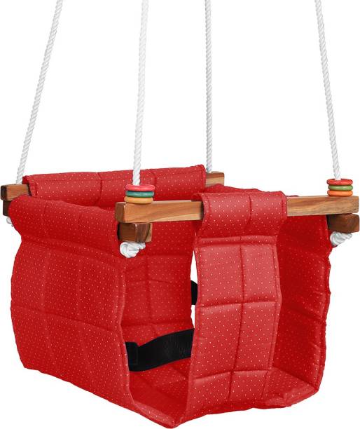 Elia Swing For Kids Cotton, Wooden Small Swing