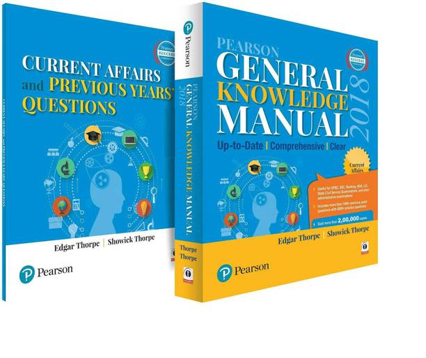 The Pearson General Knowledge Manual 2018  - Includes Current Affairs Booklet