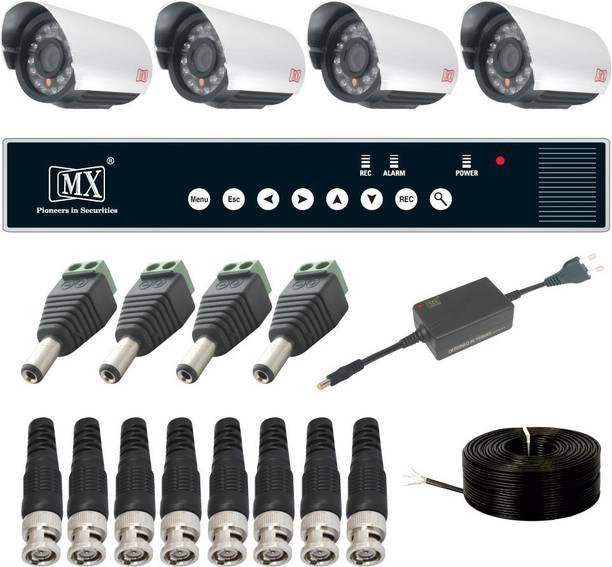 MX CCTV Cameras Kit Channel Outdoor Analog System with ...