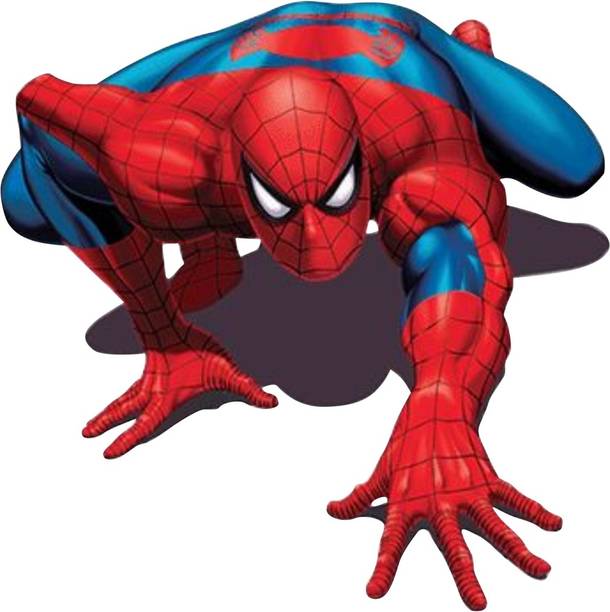 wildartcreation 50 cm Spiderman Spider Sense Wall Sticker Self Adhesive Sticker