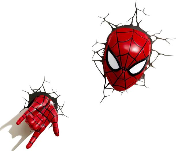 wildartcreation 68 cm Spiderman Wall Sticker | Decorative Wall Sticker for Living Room, Bedroom, Offi Self Adhesive Sticker