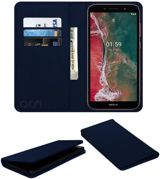 ACM Flip Cover for Nokia C1 Plus