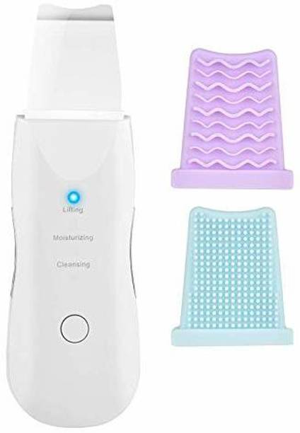prime health ultrasonic spatula face cleanser skin facial scrubber Massager