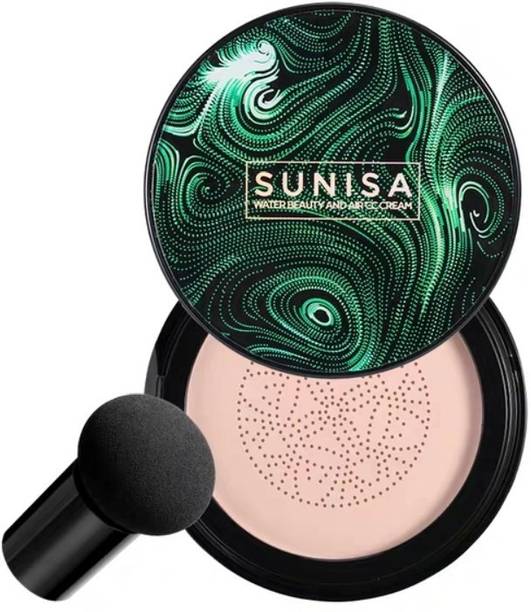 sunisa Mushroom Head Make up Air Cushion BB Cream Waterproof Liquid FOUNDATION Foundation