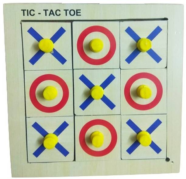 Ashmi Wooden non-toxic Combo Tic Tac Toe And Tangram 7 ...