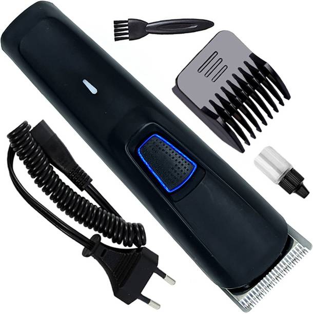 HTTCC Professional Chargeable Beard Moustache Trimmer Hair Clipper Electric Razor GF Fully Waterproof Grooming Kit 120 min  Runtime 1 Length Settings