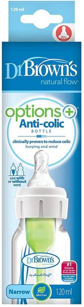 Dr. Brown's Narrow Bottle (120 Ml, Pack of 1, White) - 120 ml
