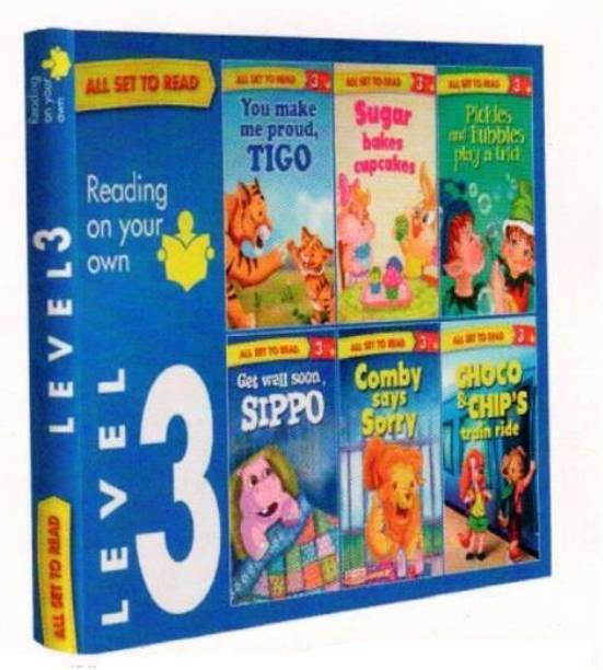 All set to Read Readers Level 3 Box