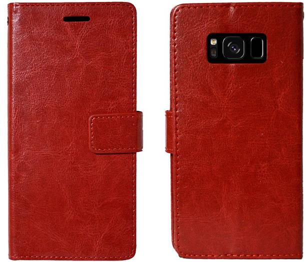 COVERBLACK Flip Cover for Samsung Galaxy S8