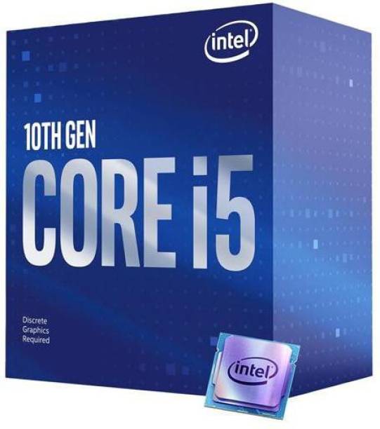 Intel Core i5-10400F 2.9 GHz Upto 4.3 GHz LGA 1200 Socket 6 Cores 12 Threads 12 MB Smart Cache Desktop Processor