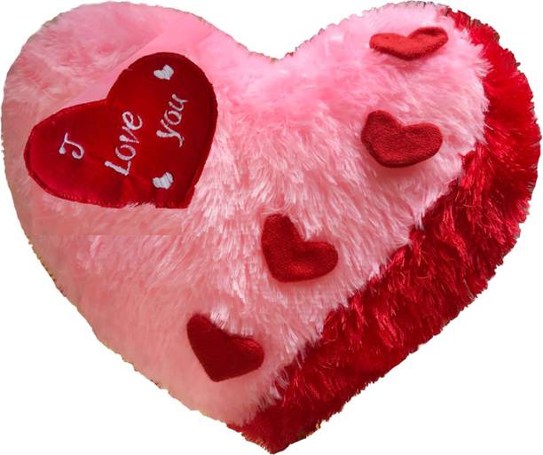 Catchyx Cart Love eart Shape stuffed toy for Hgirlfriend boyfriend  - 37 cm