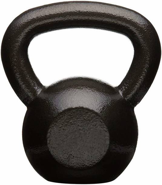 JMB Heavy Weight Cast Iron Kettlebell for Home Gym Fitness 4kg Black Kettlebell