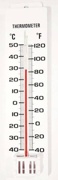 maruti Scientific Wall Mounting Room Temperature Meter Ethanol Based Analogue Touch Free Kitchen Thermometer