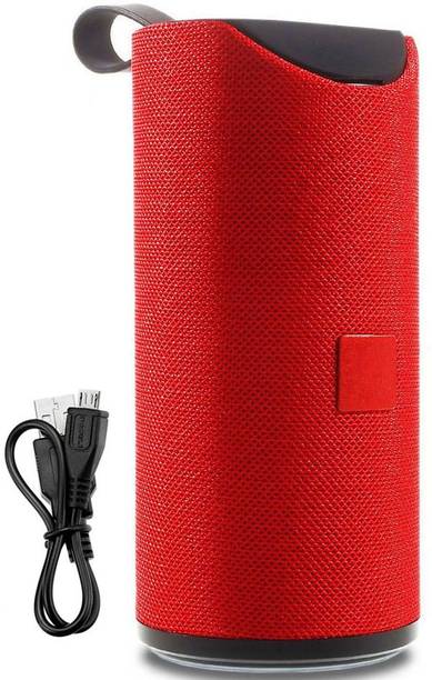 Techobucks Best Quality Super Deep 3D Bass Splashproof DJ Sound Wireless Portable Speaker TF/FM/AUX/Bluetooth Support 10 W Bluetooth Speaker