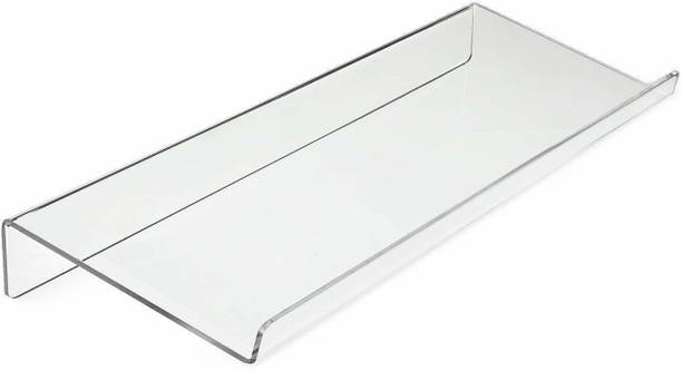 STASTORE Acrylic Keyboard Stand for Office Desk, 2mm Thickness Acrylic Riser Ticker Than Others, Ergonomic Tilted Computer Holder Home Table with Scratch-Free Protection Keyboard Tray
