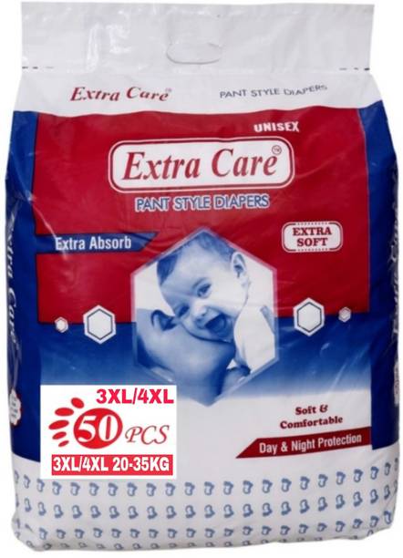 Extra Care EXTRA ABSORB PANT STYLE DIAPERS XXXL/4XL 50PCS - Premature