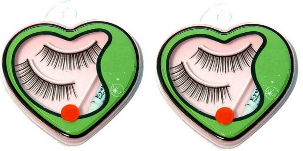 ShopCircuit False Eyelashes | With Glue | 2 Pairs
