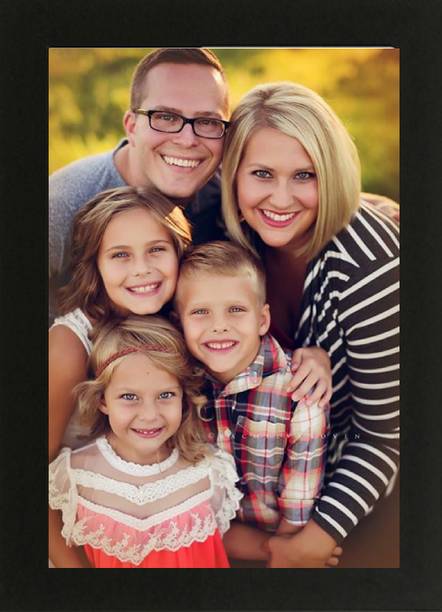 SJM ENTERPRISES Wood Wall Photo Frame