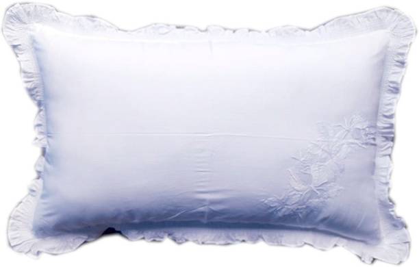 NIVEDHA MATTRESS Cotton Sleeping Pillow Pack of 1 Solid