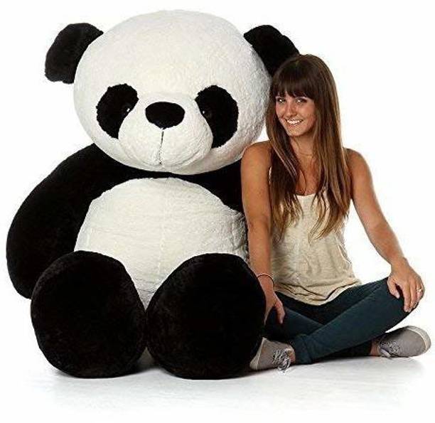 Hug 'n' Feel Soft Toys Long Soft Lovable Huggable Cute Giant Life Size Teddy Bear Child Safe  - 121 cm