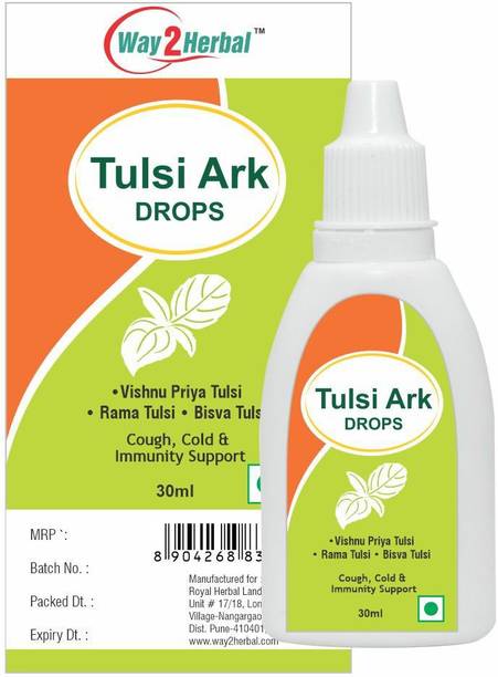 Way2Herbal Tulsi Ark 30ml drops Pack of 4