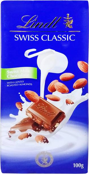 LINDT Swiss Milk Chocolate Bars