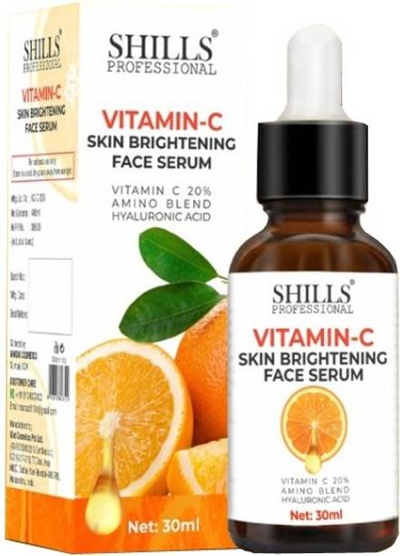 shills professional vitamin c skin brightening face serum