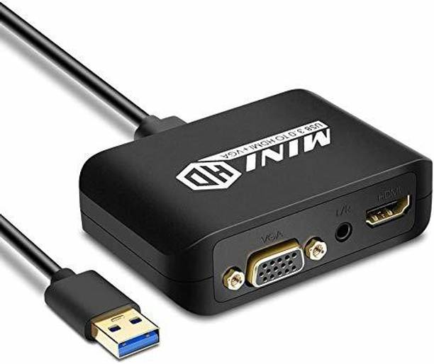 Tobo USB 3.0 to for HDMI + VGA HD Display Adapter TD-781UG Gaming Adapter