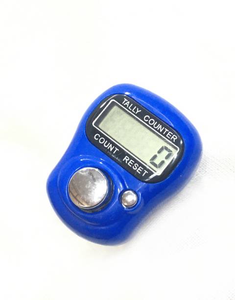 Aim Emporium Finger Tally Counter Digital Electronic Counter Blue Digital Tally Counter