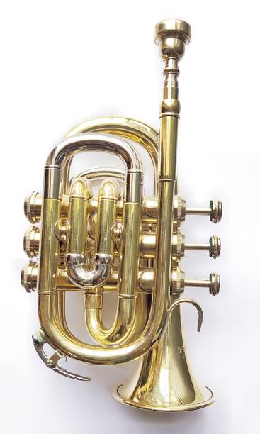 new jaibharat musicals pocket trumpet trumpet pocket gold silver Pocket Trumpet