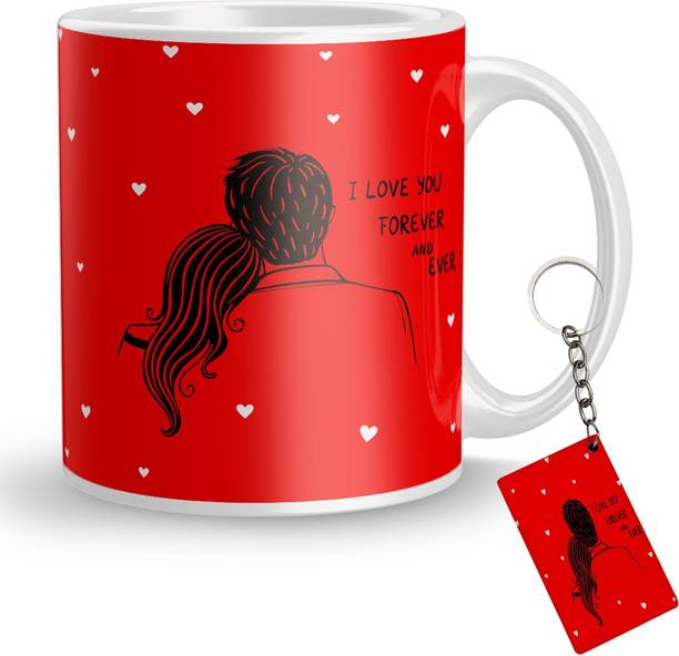 Plakasha creations Keychain, Mug Gift Set