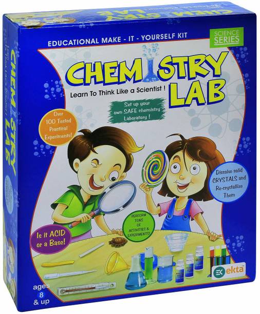 SR Toys Chemistry Lab DIY Kit - For 8+ Year Children (Multicolor)