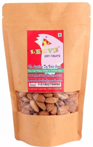 Leeve Dry fruits Roasted Salted , 200g Almonds
