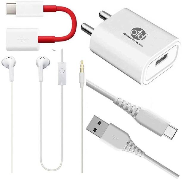 OTD Wall Charger Accessory Combo for OnePlus 6T, OnePlus 6T , OnePlus 6T McLaren Edition, OnePlus 7