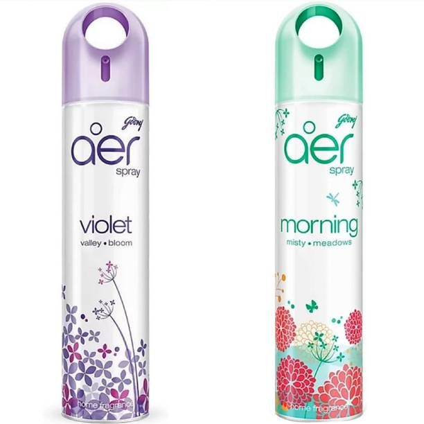Godrej Aer Violet, Morning Spray Violet & Morning