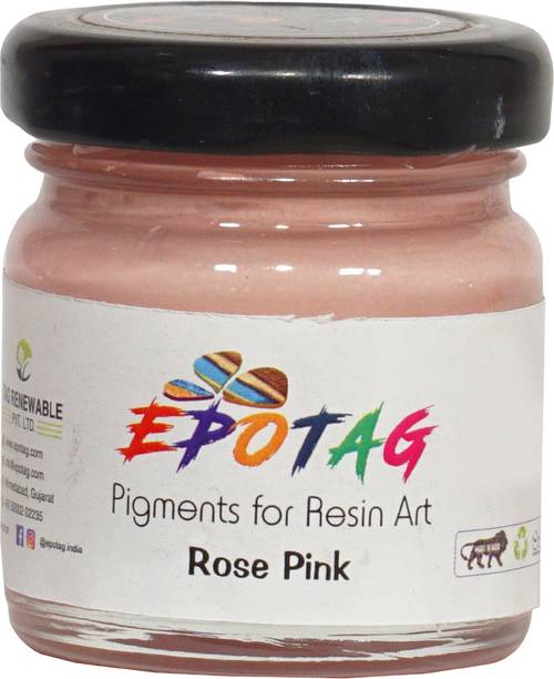 Epotag Rose Pink Color Pigment 50g Resin Art Medium