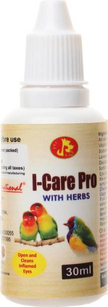 Pet Care International (PCI) I-Care Pro, Provide Healthy Eye Care for Healthy Bird Bath Healthcare (30ml) Pet Health Supplements