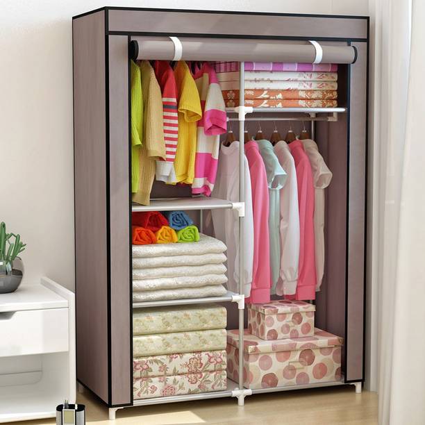 Flipkart Perfect Homes Studio Carbon Steel Collapsible Wardrobe
