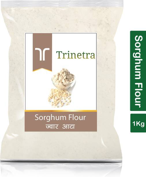 Trinetra Best Quality Jowar Atta (Sorghum Flour)-1Kg (Pack Of 1)