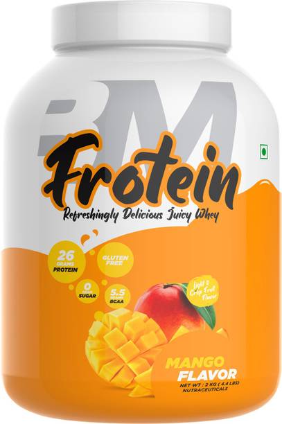BIGMUSCLES NUTRITION Frotein [59 Servings], Refreshing Flavored 26g Hydrolysed Isolate Whey Protein