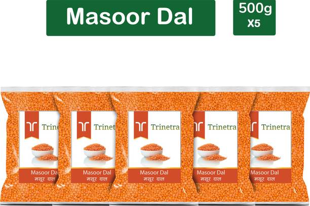 Trinetra Red Masoor Dal (Split)